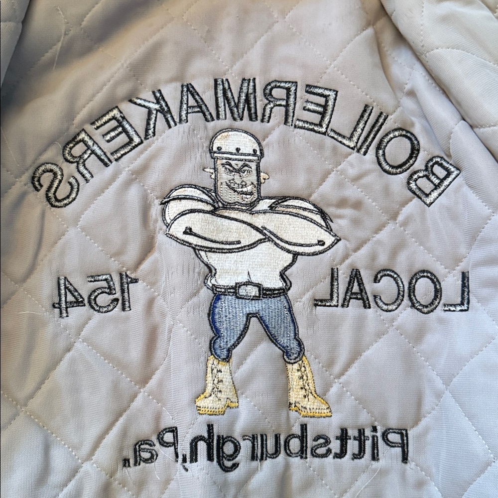 80’s Boilermakers Vintage Varsity Bomber Jacket - Picture 7 of 14